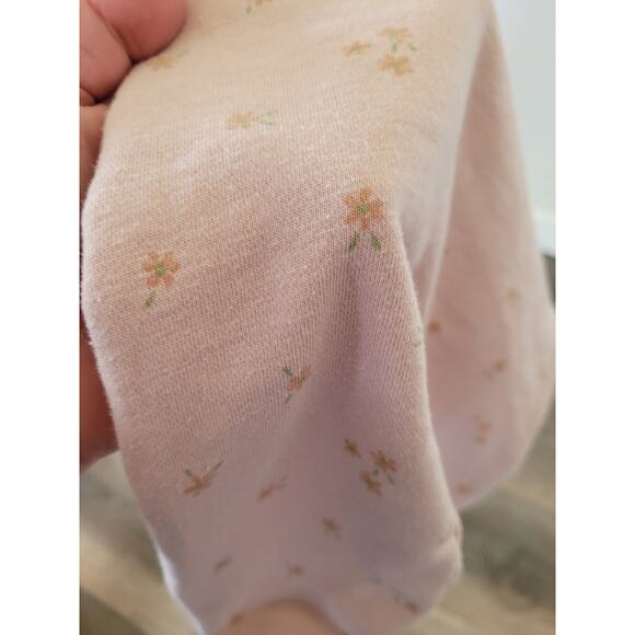 Easy Peasy Baby Girl Pink Flower Outfit Shirt and Pants Comfy size 6-9 months #1 - Picture 3 of 4